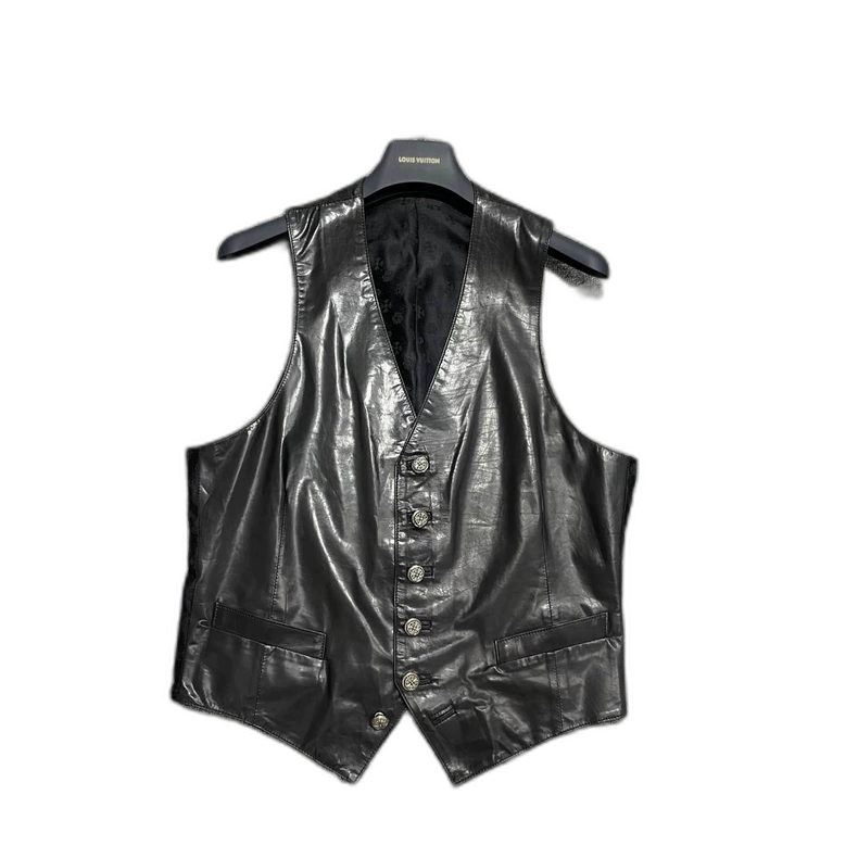 Chrome Hearts Shiny Panel Vest
