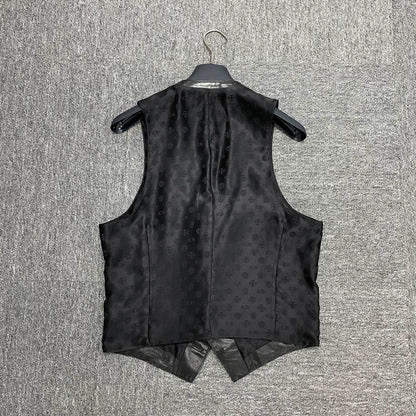 Chrome Hearts Shiny Panel Vest