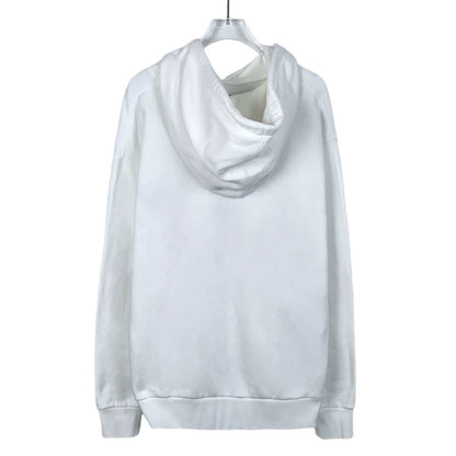 Gucci White Floral Print Hoodie