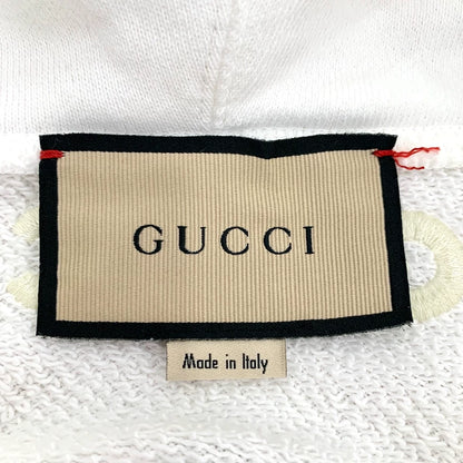 Gucci White Floral Print Hoodie