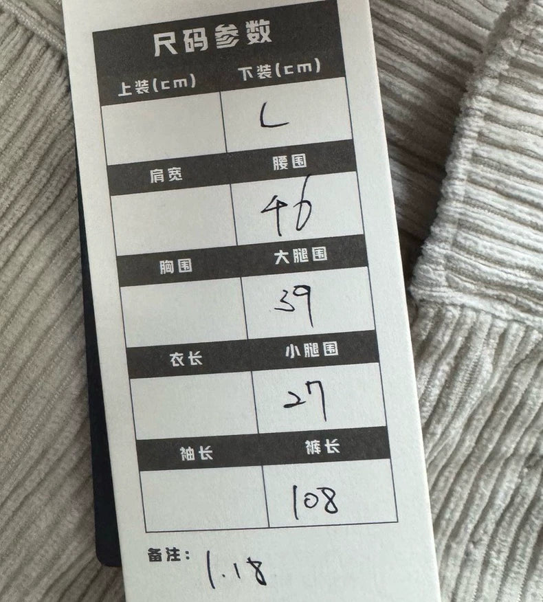 PRADA Corduroy Cargo Pants Size L