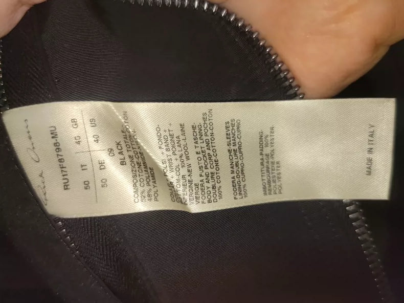 Rick Owens out-of-print main line flight jacket coat