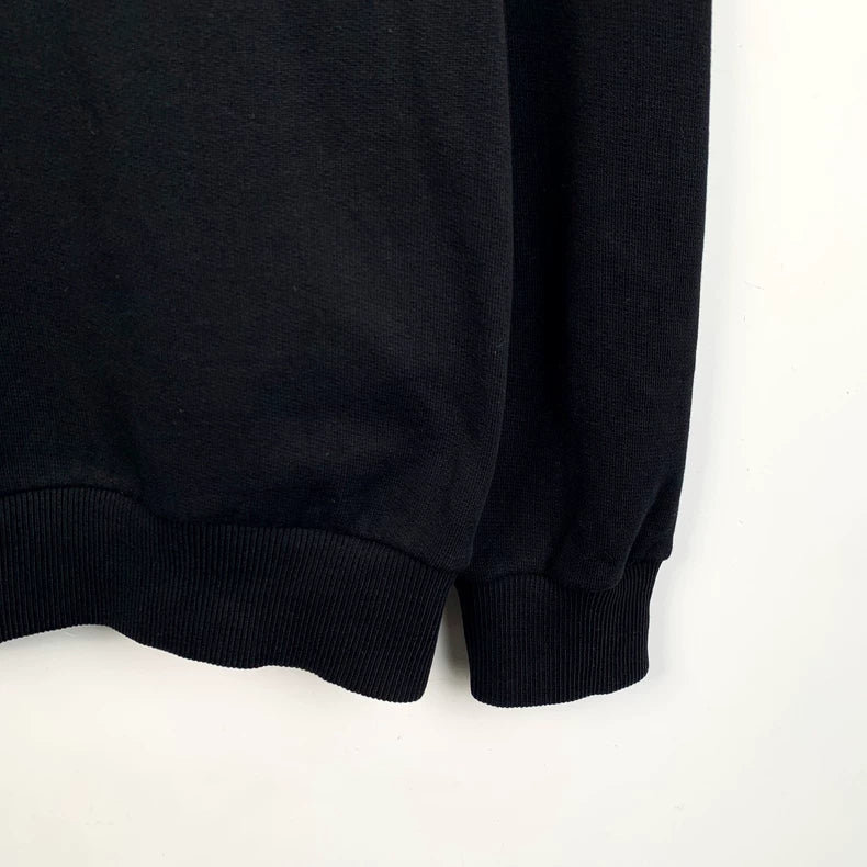 Givenchy Black Logo Embroidered Long Sleeve Sweatshirt