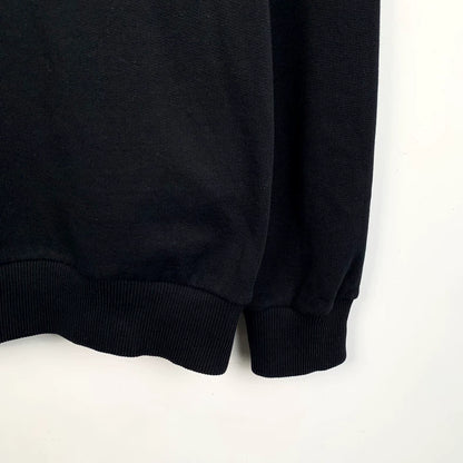 Givenchy Black Logo Embroidered Long Sleeve Sweatshirt