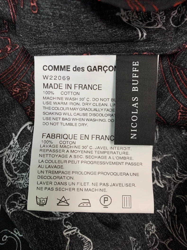 COMME DES GARCONS AW14 Paisley Shirt
