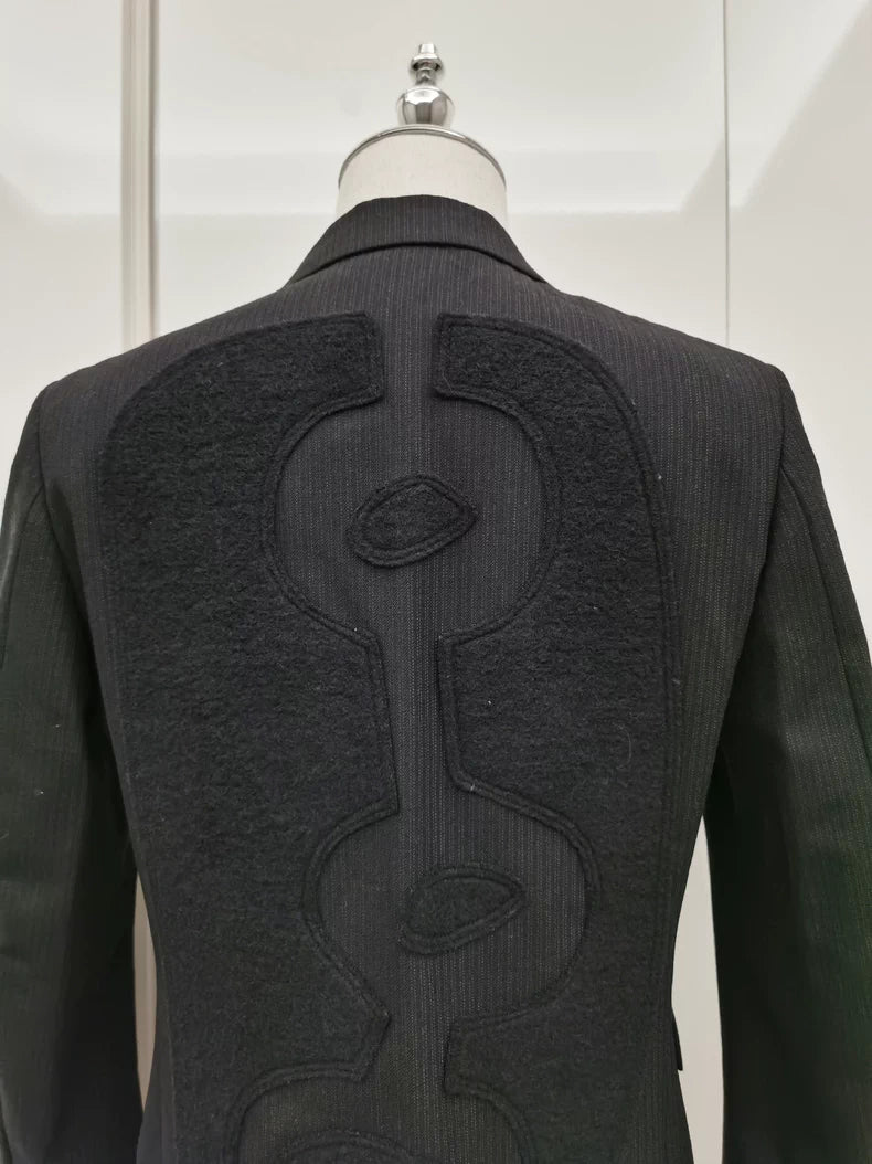 Comme des Garçons Homme Plus Striped Blazer