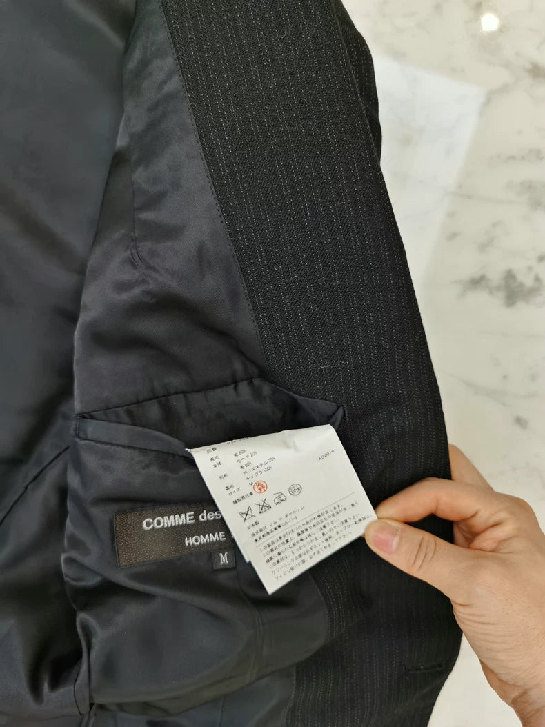 Comme des Garçons Homme Plus Striped Blazer