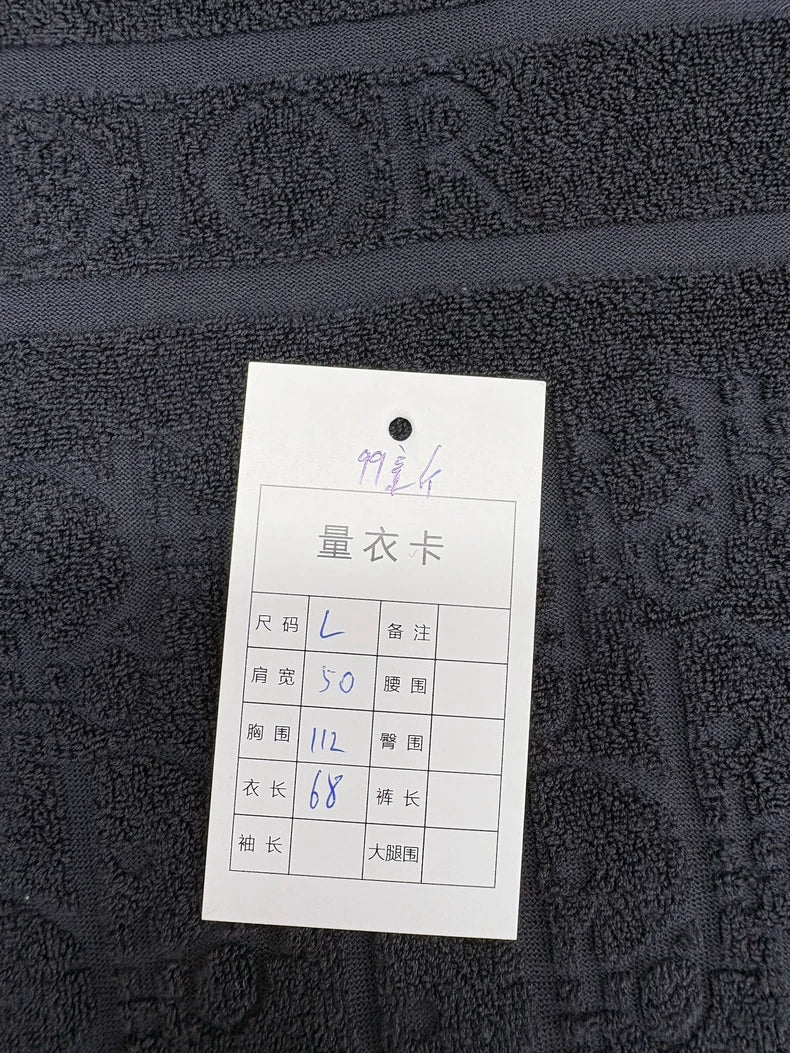 Dior Dark Blue Printed T-Shirt