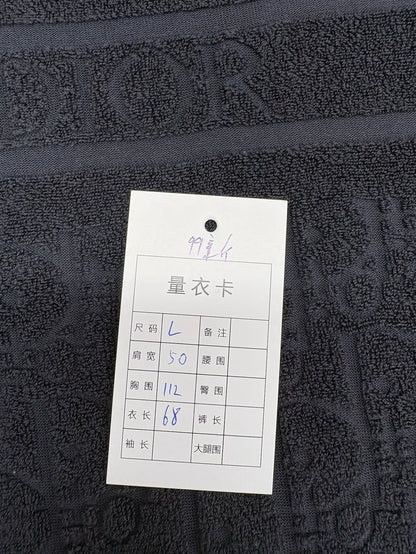 Dior Dark Blue Printed T-Shirt