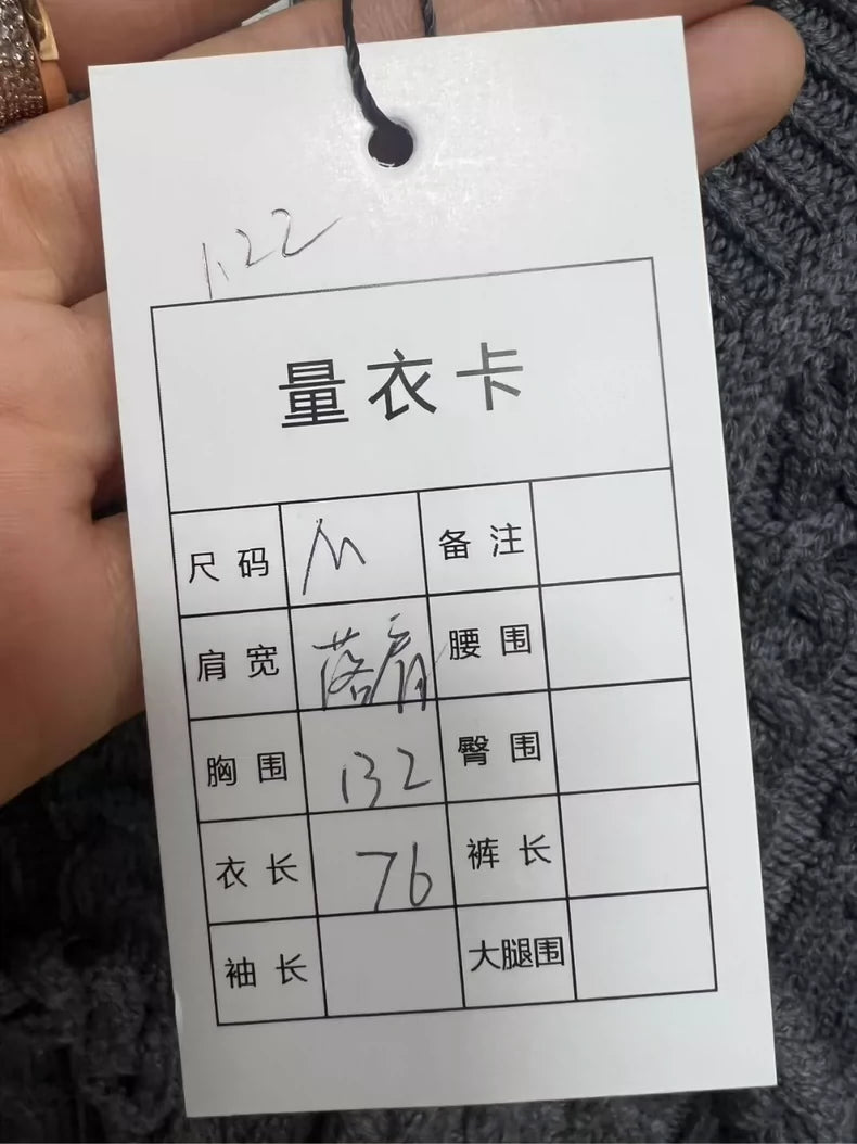 Loewe Logo Rope Knit Sweater M Size