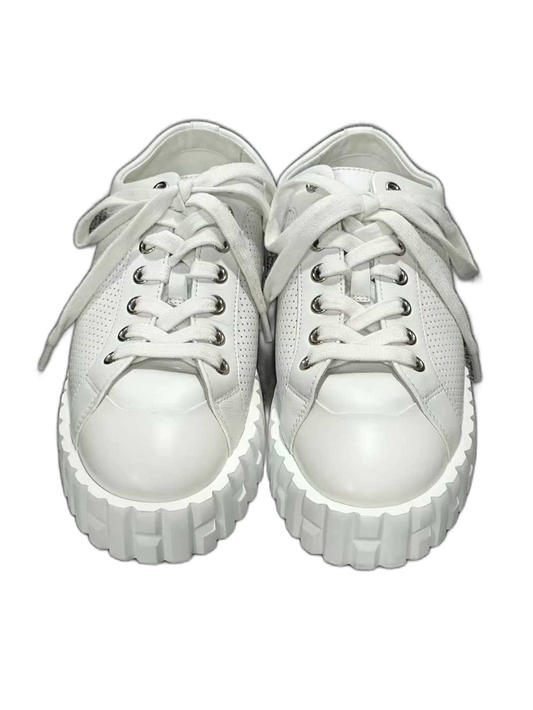White Platform Sneakers from Hermes