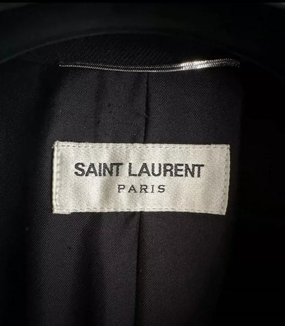 Saint Laurent Double-Breasted Blazer 48