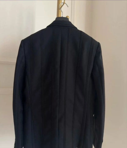 Saint Laurent Double-Breasted Blazer 48