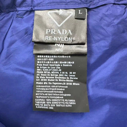 Prada Triangle Logo Nylon Pants Size L