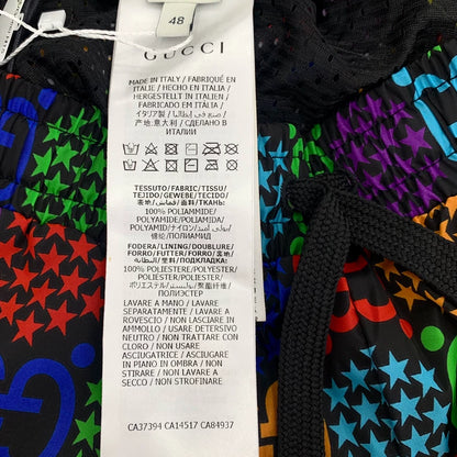 Gucci Colorful Logo Print Casual Shorts