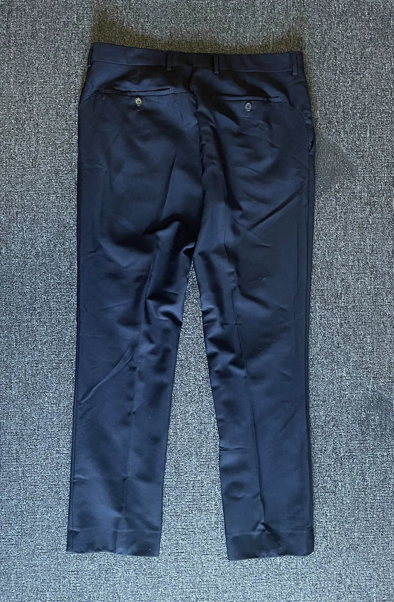 Givenchy Black Wool Casual Pants-yf