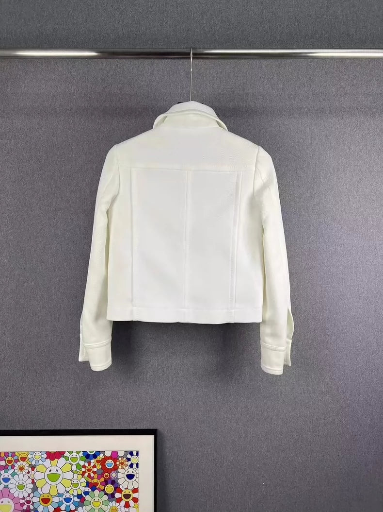 miumiu White Suit Jacket Size 38