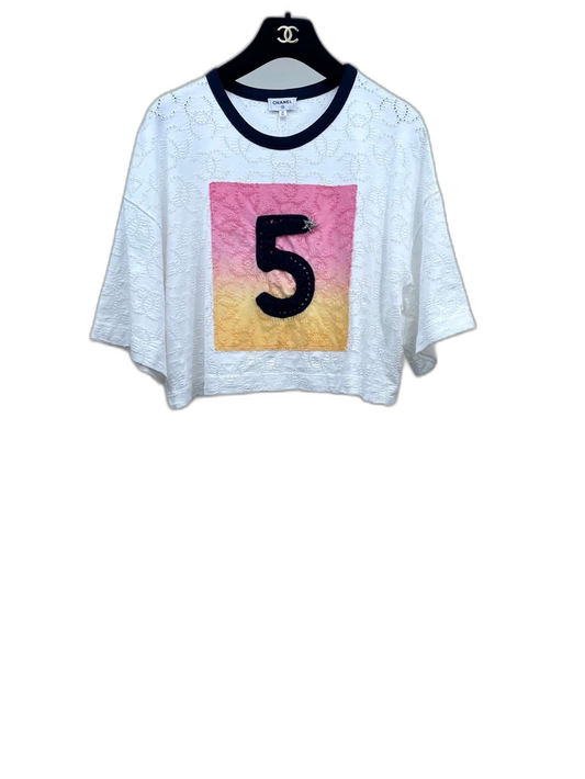 Chanel Number 5 Short Sleeve T-shirt