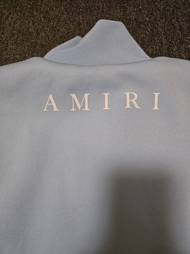Amiri Blue Tracksuit Set With Repairs-yf
