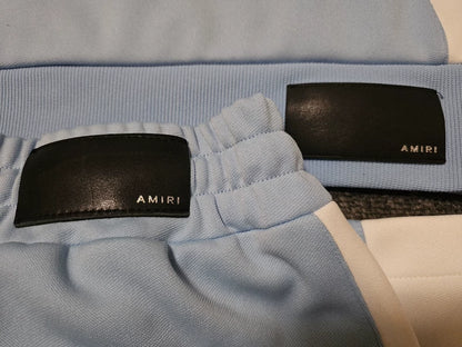 Amiri Blue Tracksuit Set With Repairs-yf