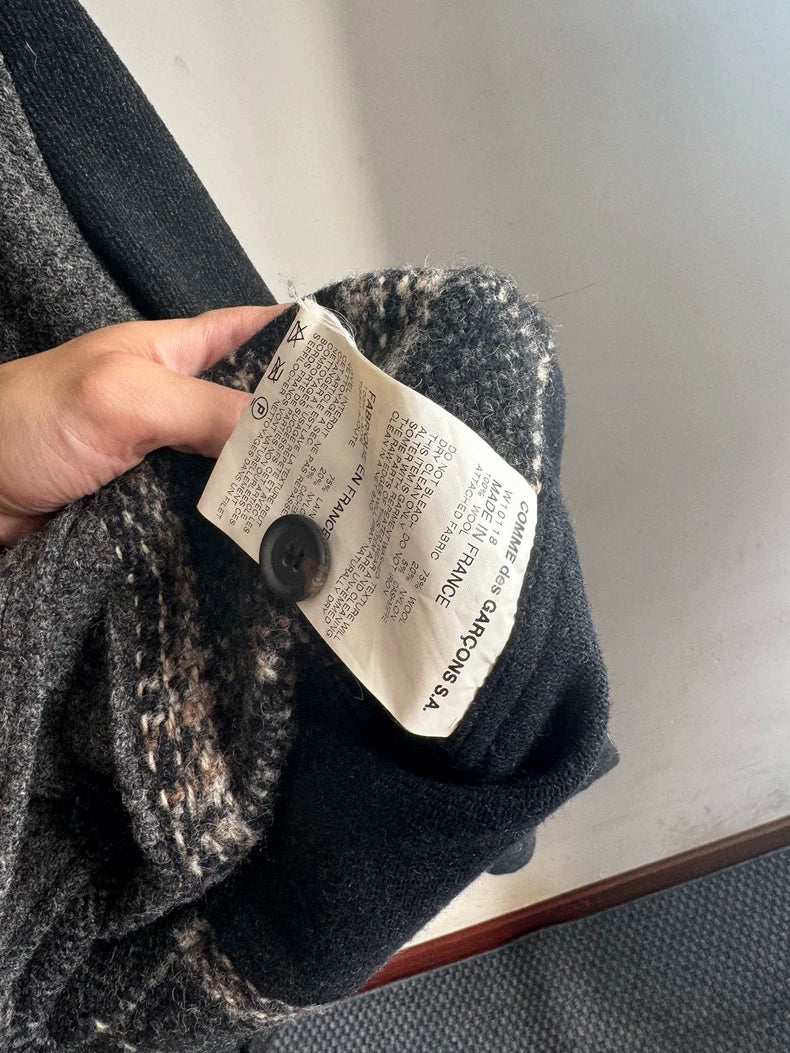 COMME des GARCONS SHIRT Patchwork Wool Suit