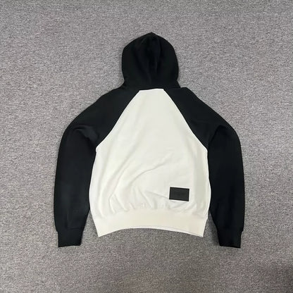 We11done Black and White Hoodie