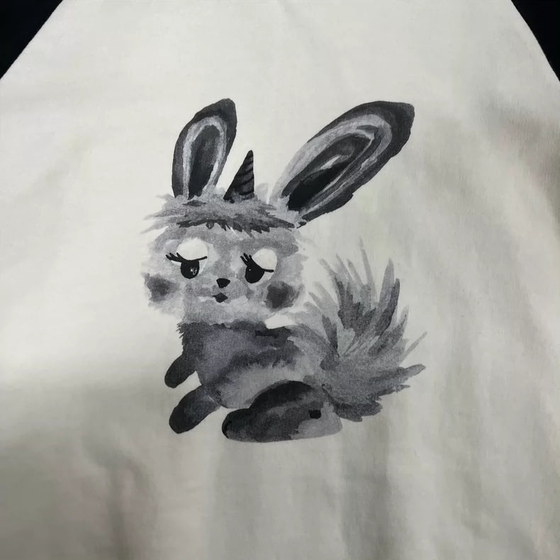 We11done Black and White Hoodie