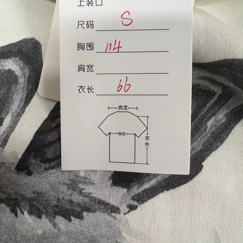 We11done Black and White Hoodie