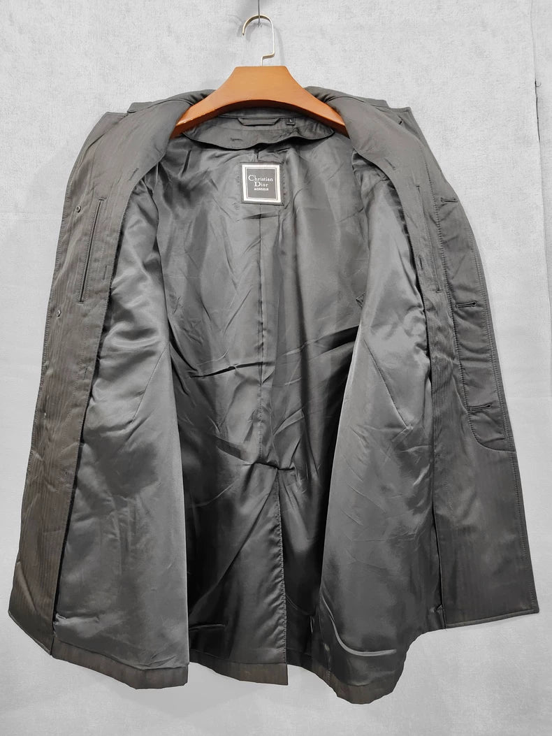 Dior Gray Polo Neck Men's Jacket