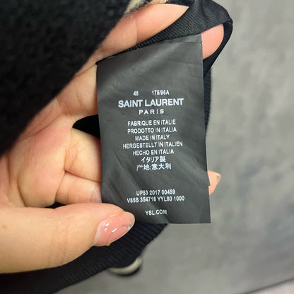 Saint Laurent Classic Black Striped Jacket