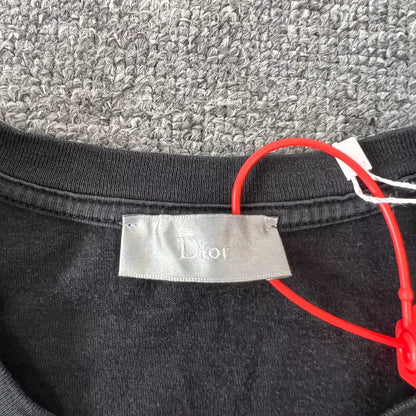 Dior Bee Embroidered Short Sleeve T-Shirt