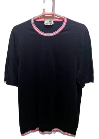 Classic Knitted Short Sleeve Top from Hermes