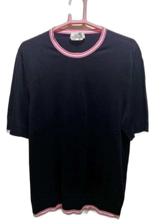 Classic Knitted Short Sleeve Top from Hermes