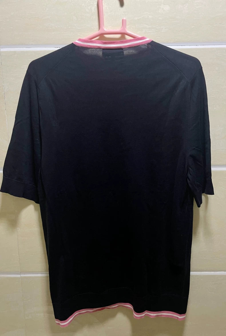 Classic Knitted Short Sleeve Top from Hermes