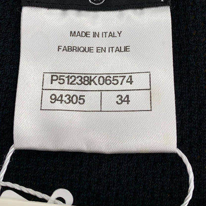 Chanel Black Knitted Sleeveless Vest