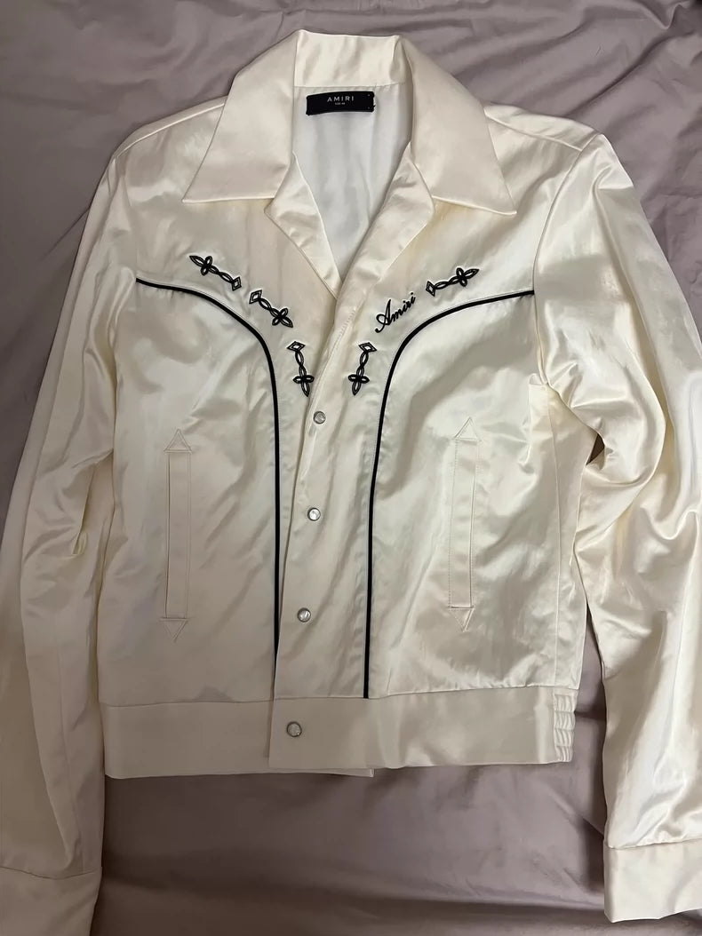 Amiri Embroidered Jacket Size 48