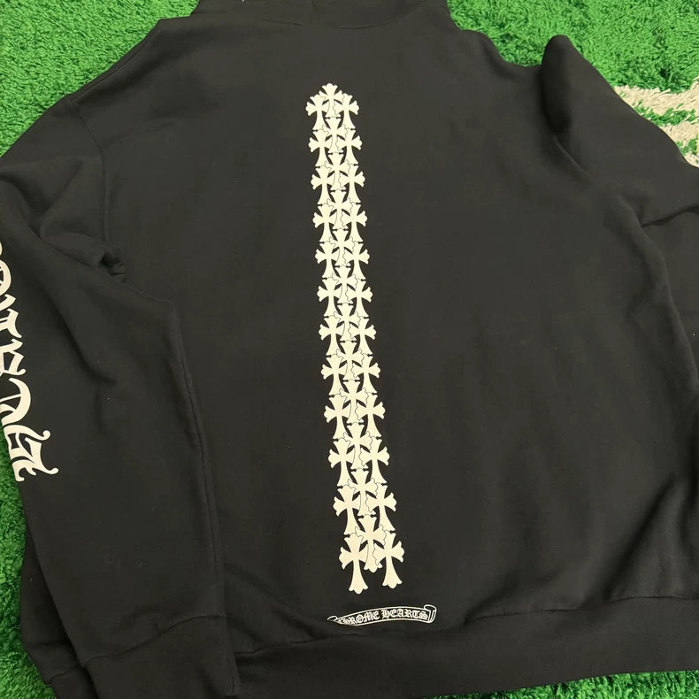 Chrome Hearts Dragonbone Hoodie in Black