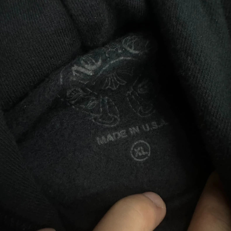 Chrome Hearts Dragonbone Hoodie in Black