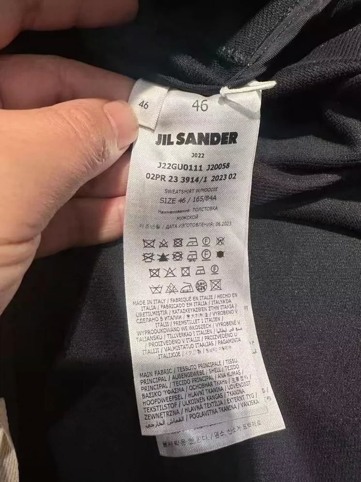 JIL SANDER hoodie hoodie-zp