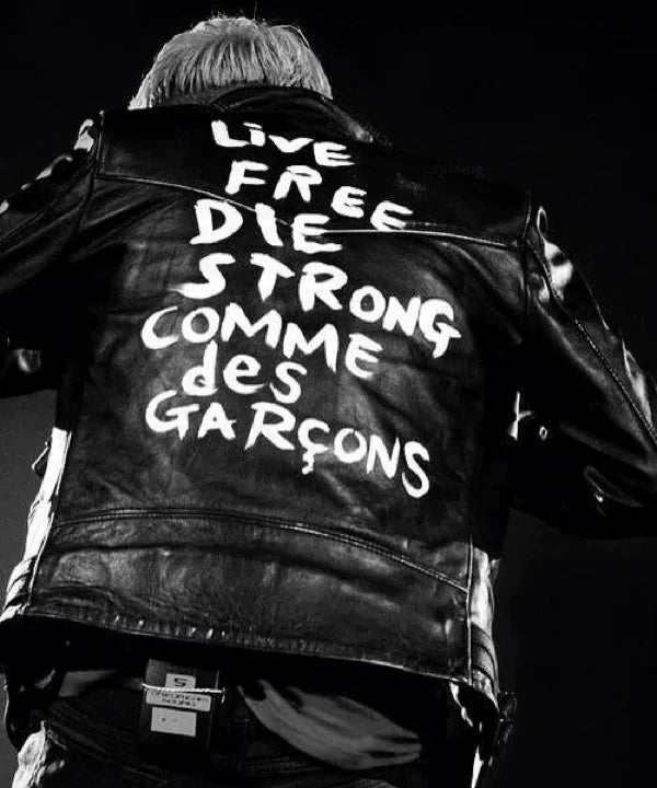 CDG x Lewis Leathers 391T Leather Jacket