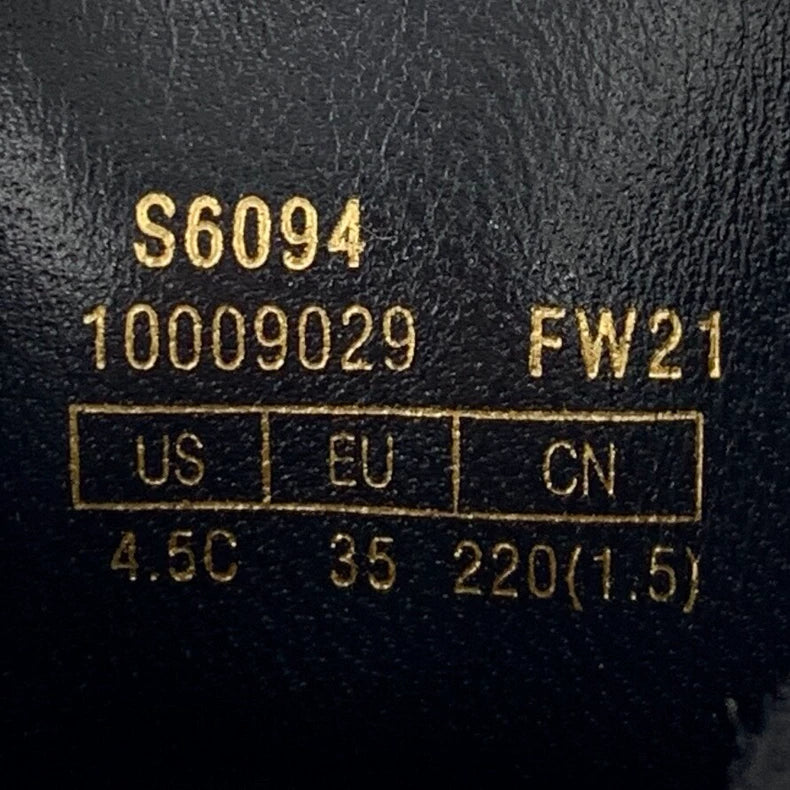 Black High Heel Lace-Up Ankle Boots