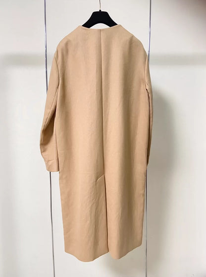 Hermes 2021 Beige Overcoat