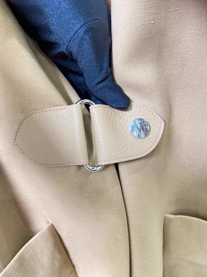 Hermes 2021 Beige Overcoat