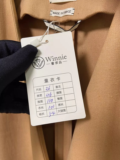 Hermes 2021 Beige Overcoat