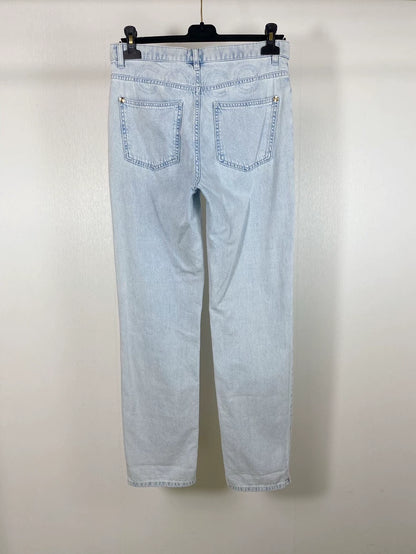 Light Blue Chanel Coco Jeans
