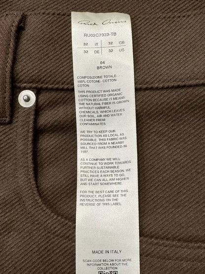 Rick Owens main line wide-leg pants