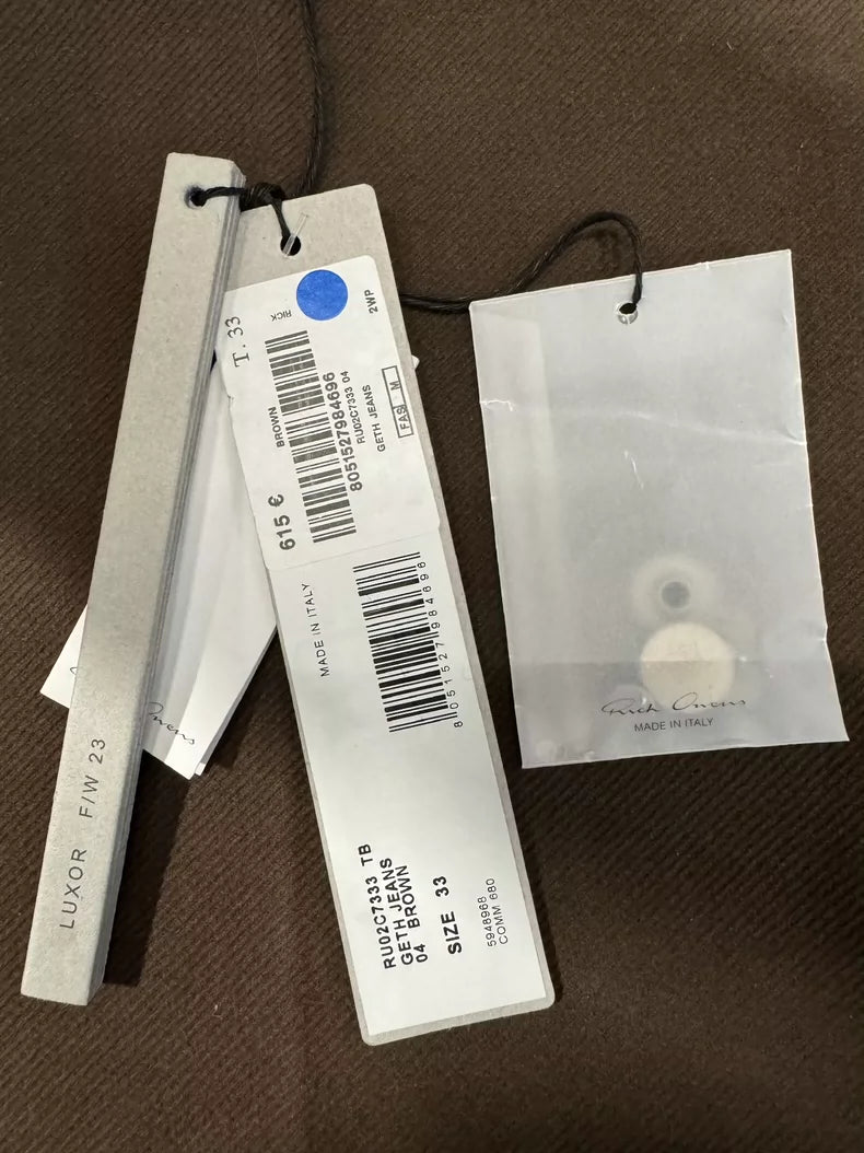 Rick Owens main line wide-leg pants