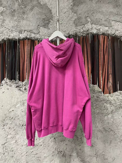 Balenciaga Destroyed Hoodie in Pink