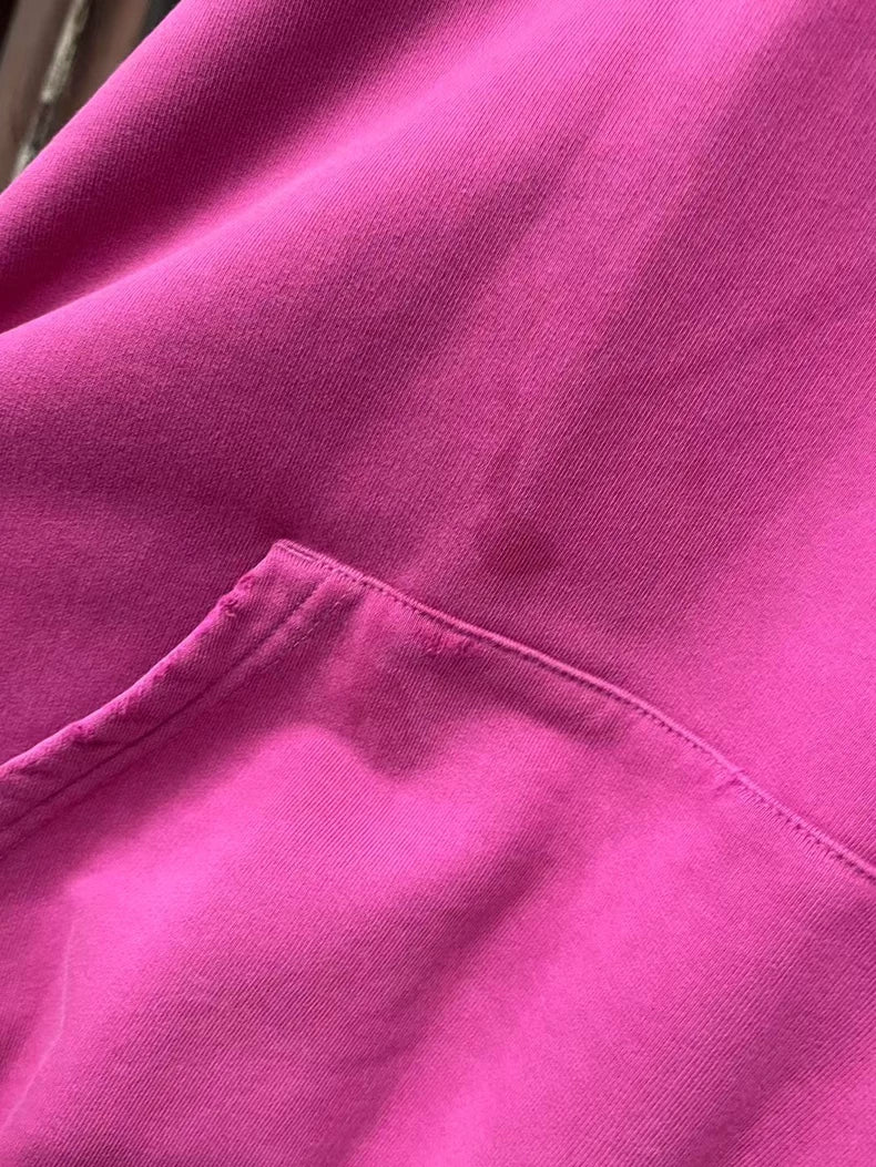 Balenciaga Destroyed Hoodie in Pink