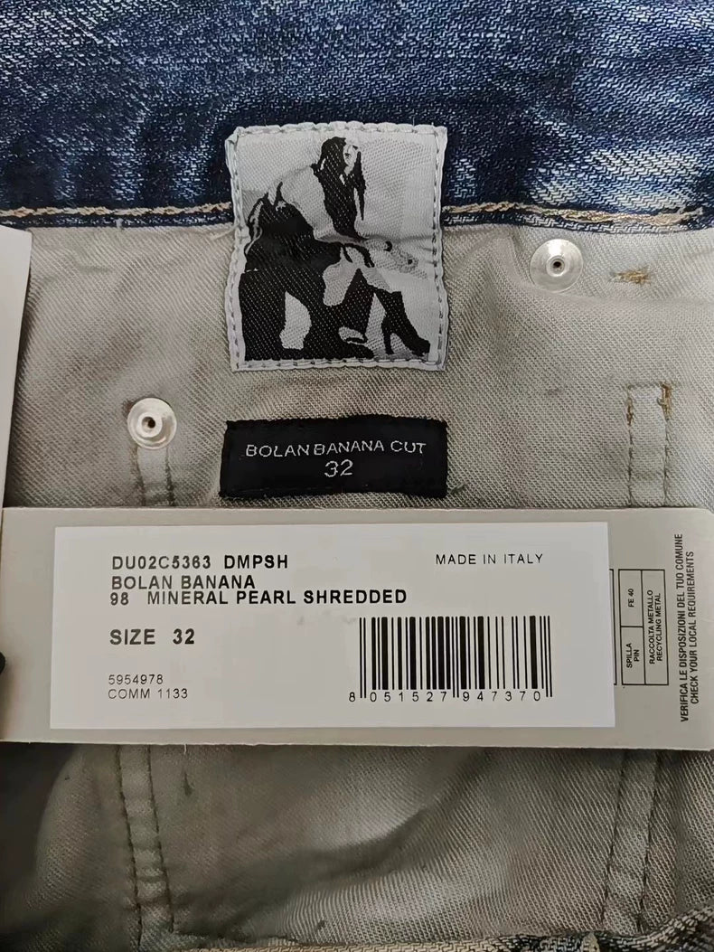 Rick Owens Drkshdw Distressed Zipper Pants
